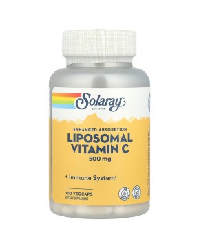 Solaray, липосомальный витамин C, для улучшенного усвоения,100 капсул VegCap Solaray, липосомальный витамин C, для улучшенного усвоения,100 капсул VegCap